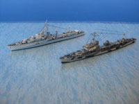 Zerstörer Z 37 und HMS Eskimo