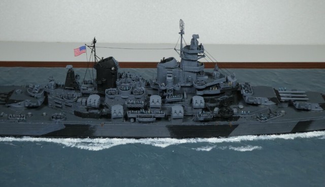 Schlachtschiff USS Iowa (1/700)