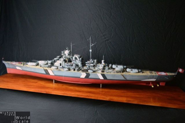 Deutsches Schlachtschiff Bismarck (1/350)
