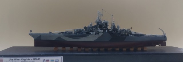 Schlachtschiff USS West Virginia (1/700)