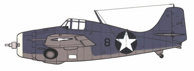 Bauers Grumman F4F-3 Wildcat