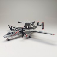 Luftraumüberwachungsflugzeug Grumman E-2C Hawkeye (1/144)