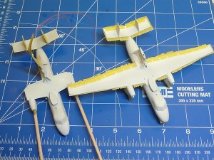 Luftraumüberwachungsflugzeug Grumman E-2C 2000 Hawkeye (1/144)