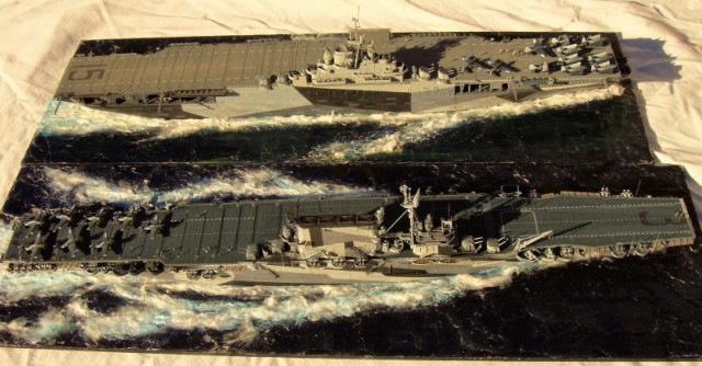 USS Saratoga und USS Randolph (1/700)