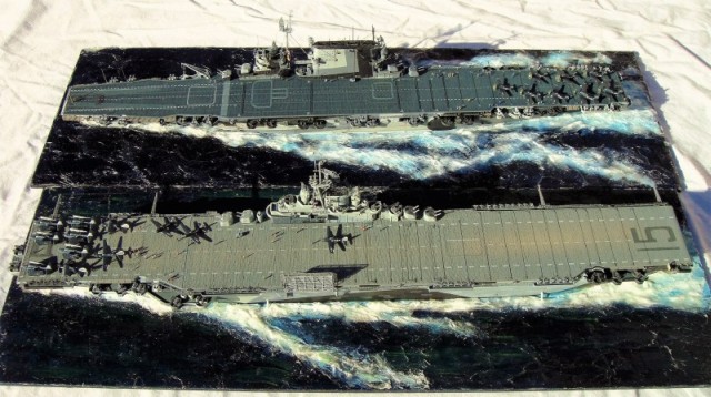 USS Saratoga und USS Randolph (1/700)