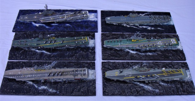 Colossus-Klasse: NAeL Minas Gerais, HMS Glory, INS Vikrant, HMCS Bonaventure, Arromanches und ARA Independencia (1/700)