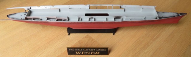 Flugzeugträger Weser (1/350)