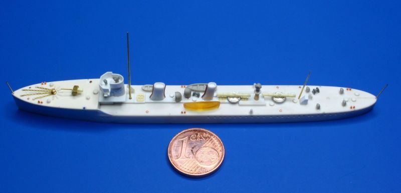Urmodell des Zerstörer HMS Badger