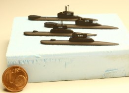 U-Boote U 11, U 12, U 27 und U 30 (1/700)