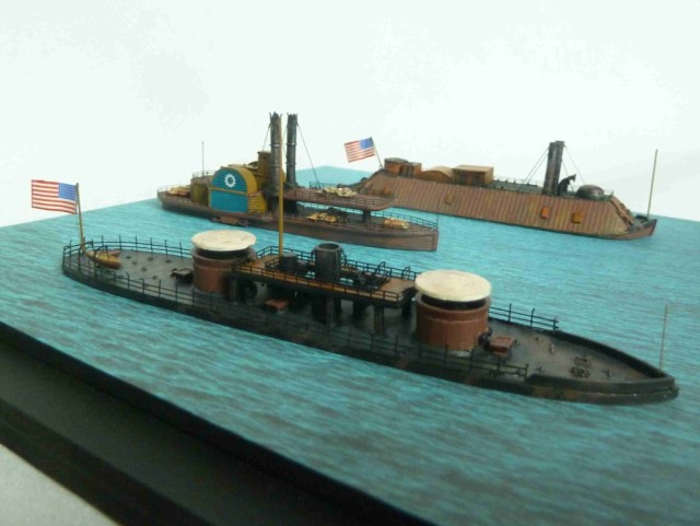 USS Miantonomoh, Flussfrachtschiff und USS Essex