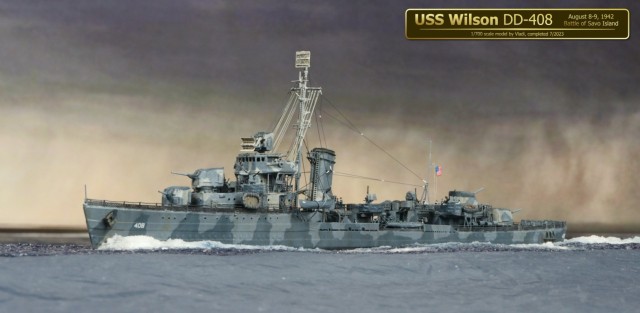 Zerstörer USS Wilson (1/700)