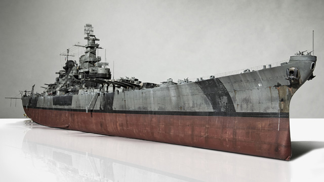 Schlachtschiff USS Iowa (1/200)