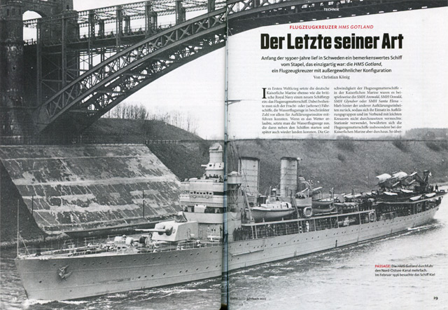 Schiff Classic Jahrbuch 2022 Beispielseite