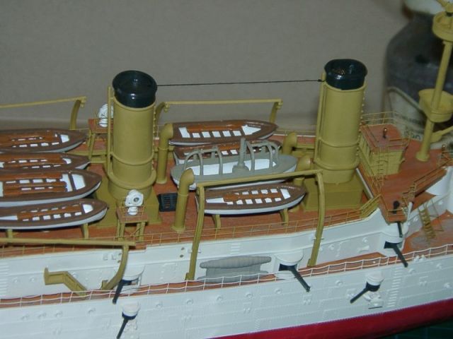USS Olympia Schornsteine