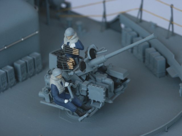 Detail: die 40mm-Bofors