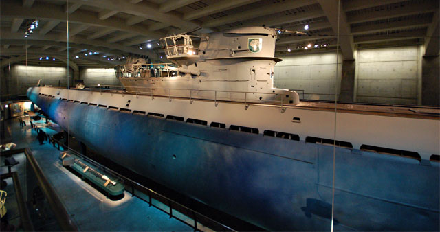 U 505 im Museum of Science and Industry, Chicago