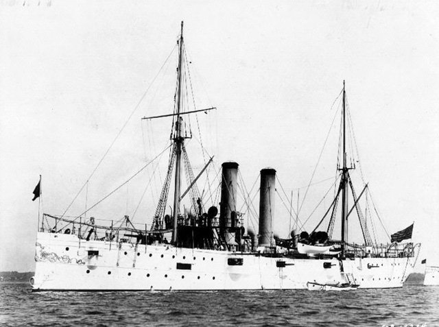 Geschützter Kreuzer USS Montgomery Titelbild
