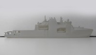 HMCS Harry DeWolf Rumpf (grundiert)