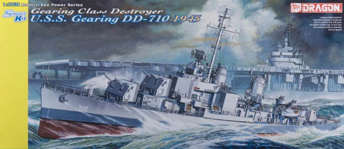 Dragon: USS Gearing DD-710 1945 1/350