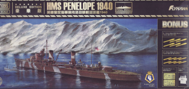 Leichter Kreuzer HMS Penelope Deckelbild