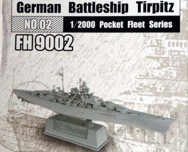 Schlachtschiff Tirpitz: Deckelbild