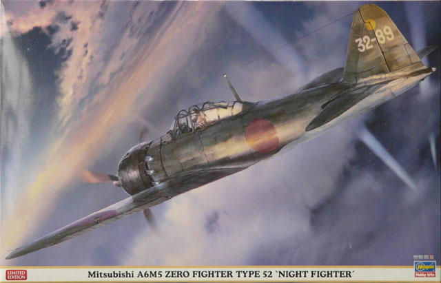 Nachtjäger Mitsubishi A6M5 Zero Deckelbild
