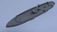 Kanonenboot Maya/Chokai Rumpfdetail