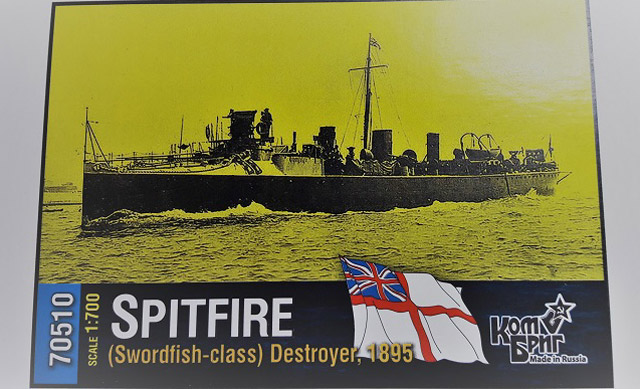 Zerstörer HMS Spitfire Deckelbild