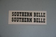Southern Belle Abziehbilder