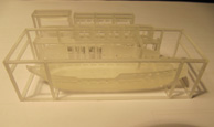 HMS Seahorse: gedruckte Teile