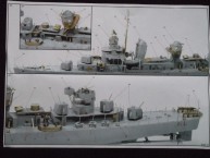 Zerstörer USS Fletcher (1/144)