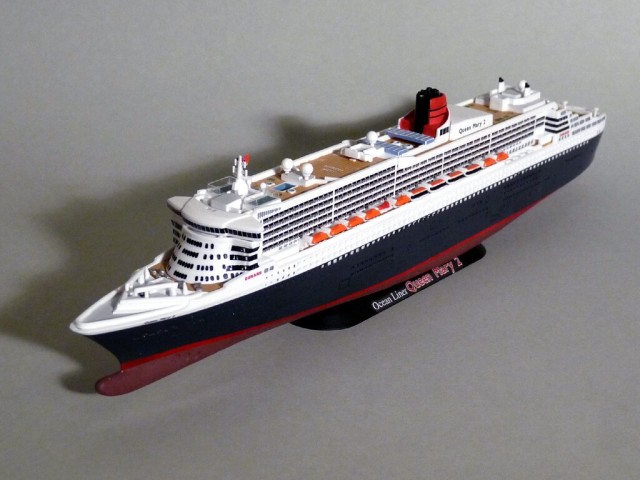 Queen Mary 2 Modell von Jan Melcher