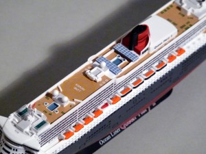 Queen Mary 2 Modell von Jan Melcher