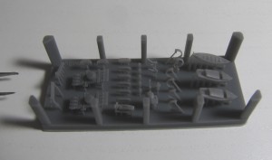 Zerstörer HMS AgincourtKleinteile