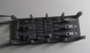 Zerstörer HMS AgincourtKleinteile