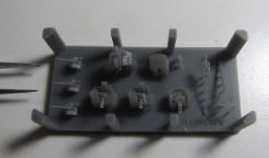 Zerstörer HMS AgincourtKleinteile