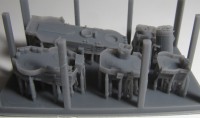 Zerstörer HMS Barfleur Aufbauten