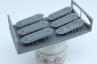 Barge Set Resinteile