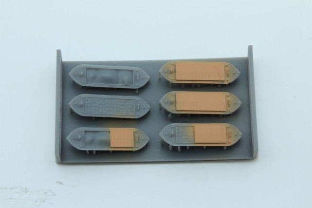 Barge Set Resinteile