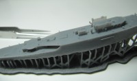 Sloop HMS Lowestoft Rumpf