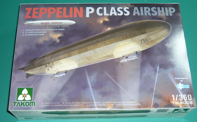Zeppelin der P-Klasse Deckelbild