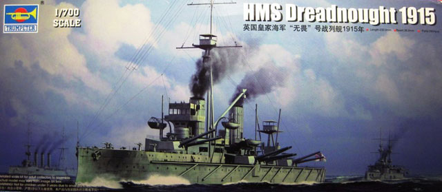 Deckelbild HMS Dreadnought 1915