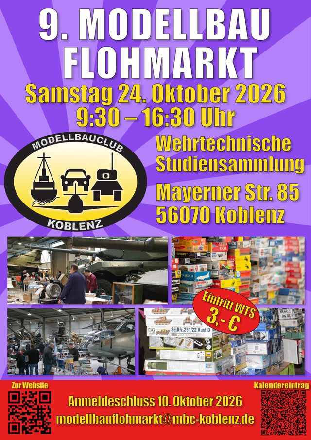 9. Modellbau Flohmarkt