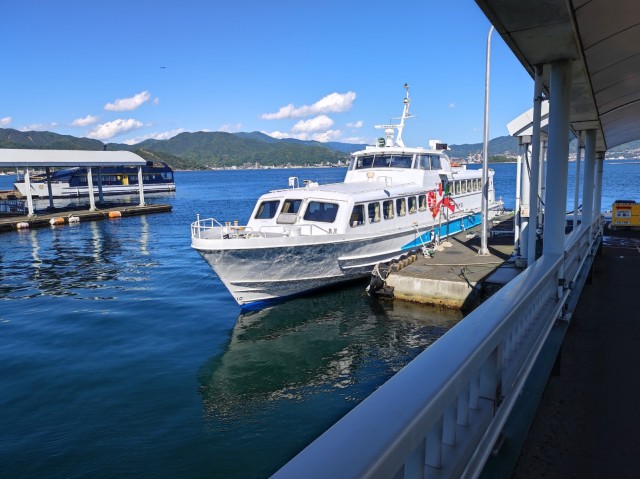 Schnellboot zwischen Etajima und Hiroshima (Foto Lars)