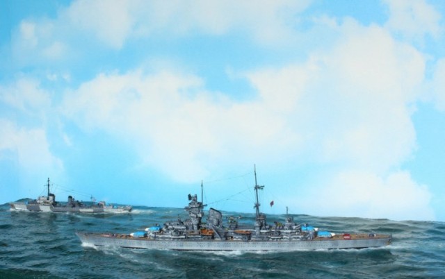 Schwerer Kreuzer Prinz Eugen und Zerstörer Z 5