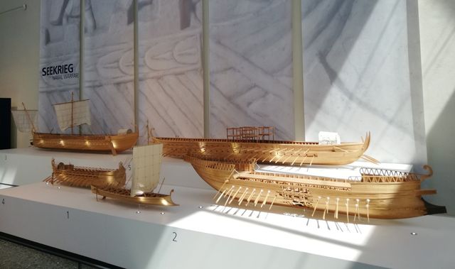römische Kriegsschiffe