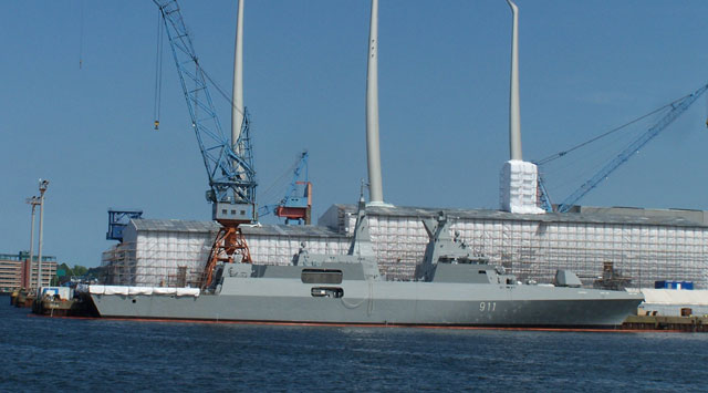 Algerische MEKO A-200AN Fregatte in Kiel