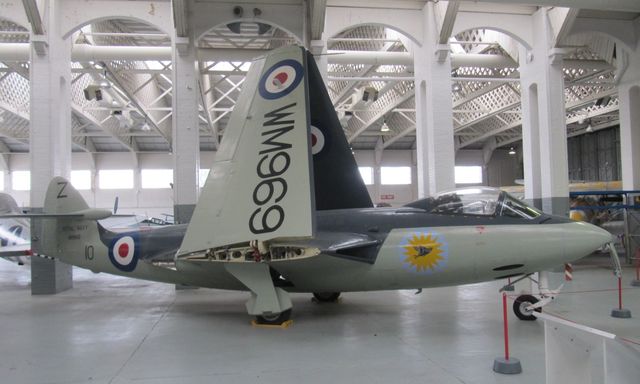 Jagdbomber Hawker Sea Hawk FB5