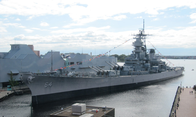 Schlachtschiff USS Wisconsin