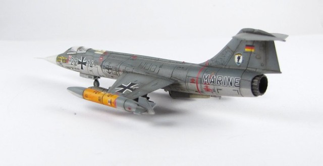 Jagdbomber Lockheed F-104G (1/144)